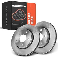 2x Front Left & Right Disc Brake Rotors for Jeep Wrangler 07-17 Wrangler JK 3.6L