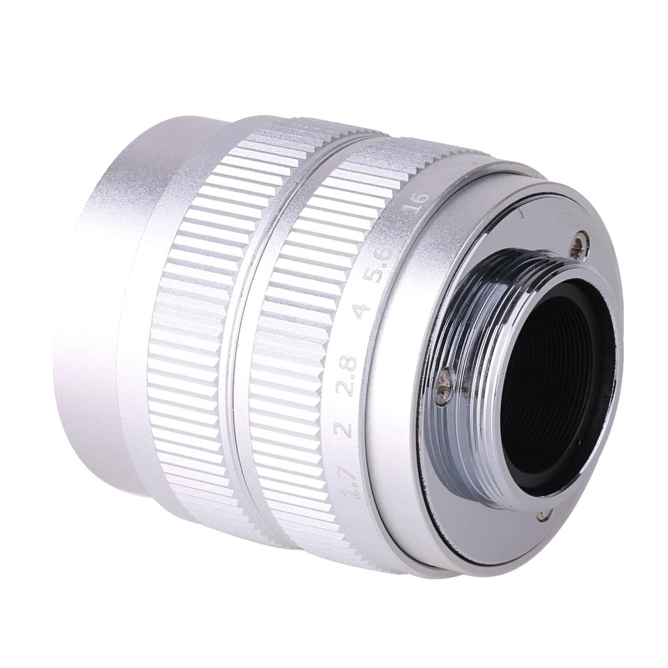 Fujian 35mm f/1.7 CCTV Lens Fixed Focal Lenses for Canon Sony C Mount Cameras S - Image 4 of 4