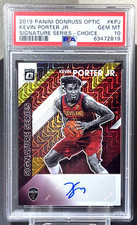 ( PSA 10 ) Kevin Porter Jr 2019-20 Donruss Optic RC Signature Series Choice Auto
