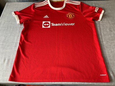 Manchester United Home Adidas 21/22 XXL 26'' Pit To Pit