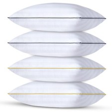 Bed Pillows for Sleeping - Standard Size Set of 4 Luxury Hotel Quality Bed Pi...