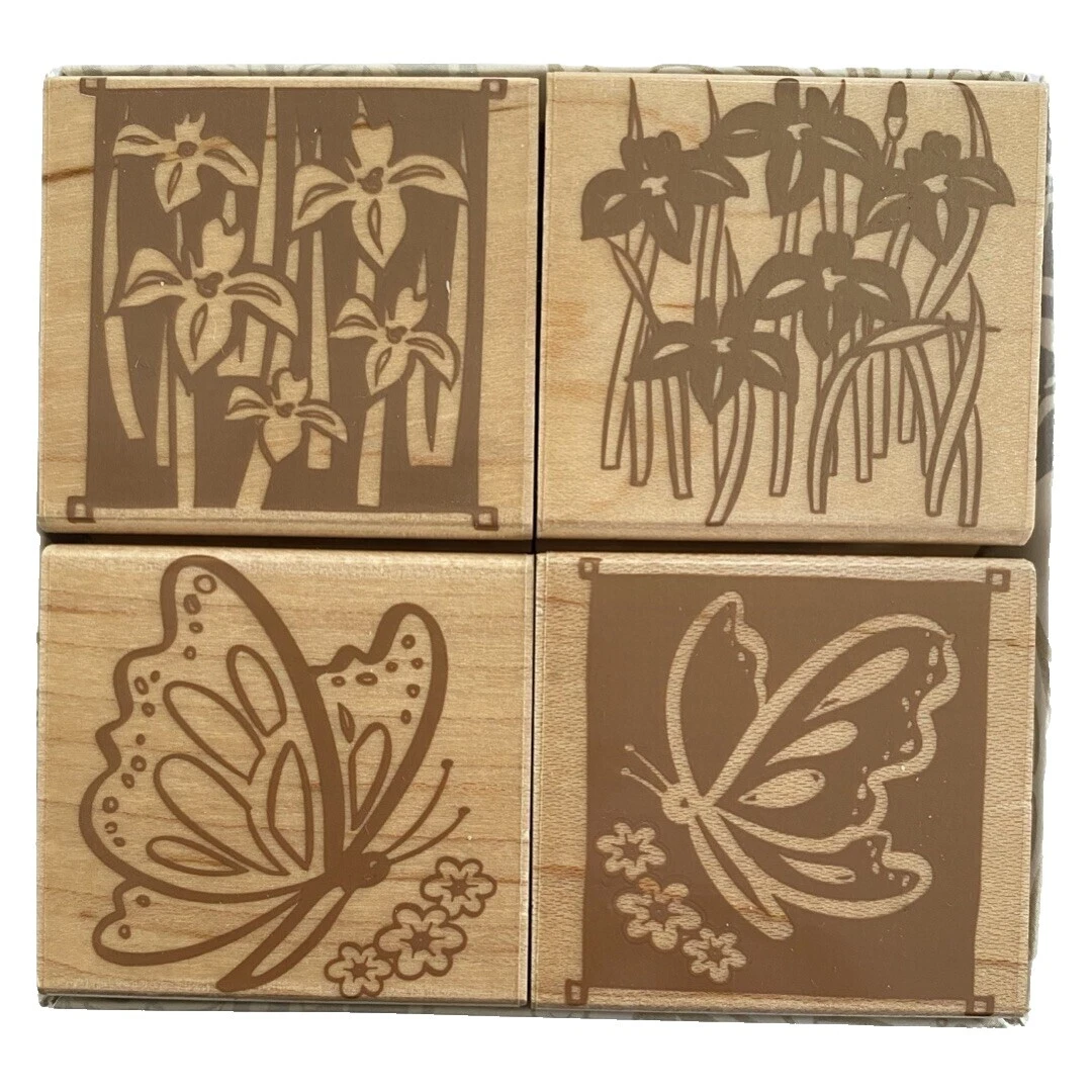 Estampillas artesanales de madera