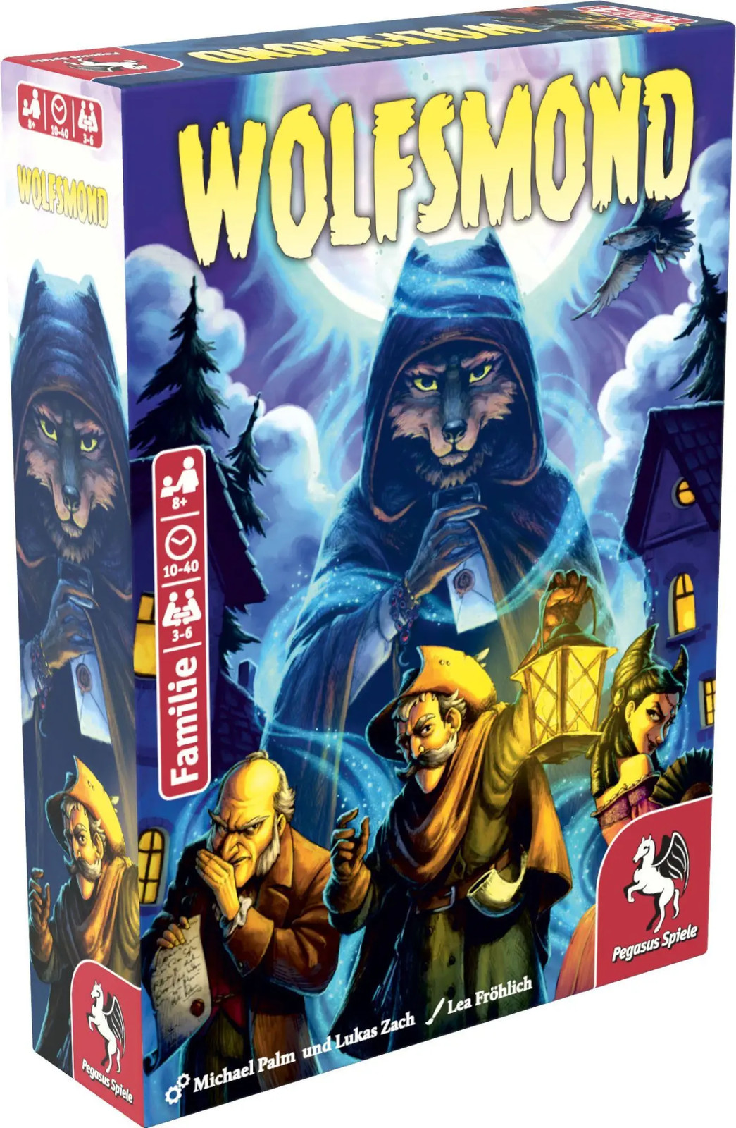 Wolfsmond Kartenspiel füre 3-6 Spielende ab 8 Jahren DE Neu + OVP - Bild 14