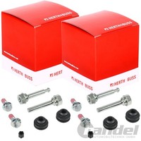 2X Herth+Buss FÜHrungshÜLsen Satz Bremssattel Vorne Passend FüR Hyundai I10