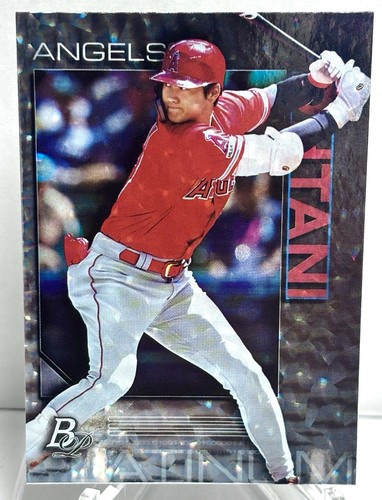 2020 Bowman Platinum Shohei Ohtani #5 Ice Parallel Los Angeles Angels MVP Rare