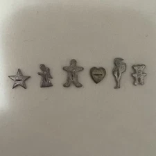 Dollhouse Miniature Cookie Cutters 1:12 Metal 