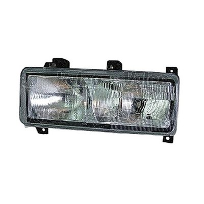Hauptscheinwerfer rechts H4 Halogen elektrisch VALEO für NISSAN