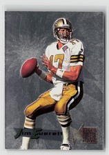 Jim Everett #14 1995 Fleer Metal Silver Flasher Saints