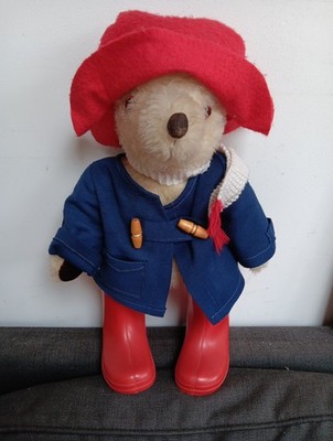 Paddington Bär Miniatur Vintage Eden Gelenk Teddybär