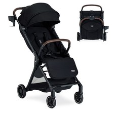 Britax Juniper Compact Stroller, Lightweight Fold-and-Go Design - Raven Black