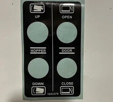 FS DEPOT DECAL HOPPER DUMP GE 1043379 NEW OEM 1043379