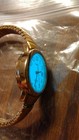 Vintage Timex Wrist Watch With Indiglo Some wear. Band Has Missing Gold Piece. — photo 4