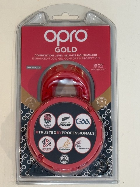 OPRO Gold Self-Fit Mouthguard