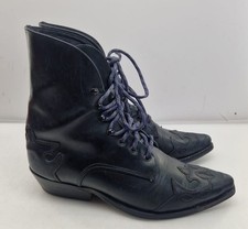 Joe Sanchez gr 38 Damen Cowgirl Western Boots Stiefel Stiefeletten Sehr Gut S31