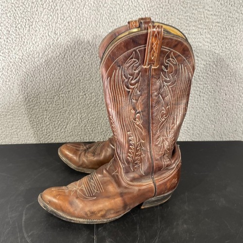 Tony Lama Vintage Cowboystiefel Herren 10 C #2961 Western Arbeitsstiefel - Bild 3 von 16