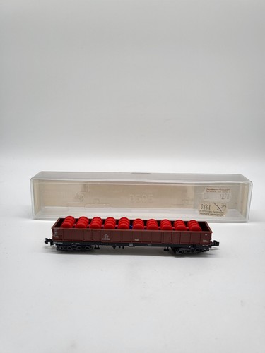Minitrix Spur N 51 3521 00 Güterwagen Hochbordwagen beladen in OVP | Condition: Gebraucht