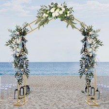 Arches for Ceremony, A-Shape Wedding Arches, Arch Wedding Stands Golden