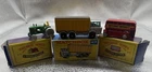 MATCHBOX LESNEY NO # 47 D.A.F. TIPPER CONTAINER TRUCK W/ ORIGINAL BOX & 2 Bonus!