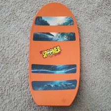 The Spooner Balance Board Orange Exercise Training Skateboard Snowboard Surf