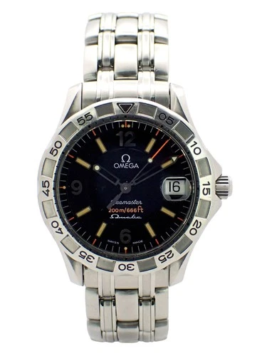 OMEGA Seamaster Omegamatic 200m Auto Quartz Date Watch 2514.50 Cal.1400 w/Box
