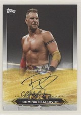 2020 Topps WWE NXT NXT Roster Auto Dominik Dijakovic #A-DD Auto 12ih