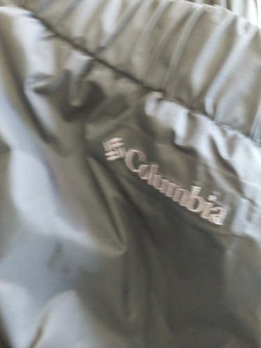 Columbia Waterproof Pullover Rain Pants Packable Mens Sz M 32x31 Mesh Lined - Picture 3 of 9