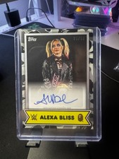2025 Topps Chrome WWE x BAPE Alexa Bliss Autograph And 25-50