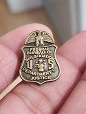 Fbi Badge In Collectible Police Pins & Buttons for sale | eBay