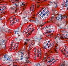 Sugar Free Cinnamon Hard Candy Discs Individually Wrapped diabetic keeto 1 lb