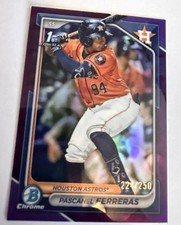 Pascanel Ferreras 2024 Bowman Chrome BCP-240 224/250