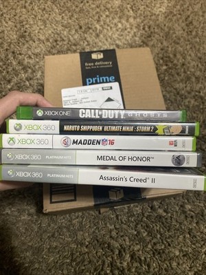 4 Xbox 360 games and 1 Xbox One Games Bundle 