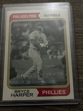 2023 Topps Heritage - Bryce Harper #17 Black and White Variation