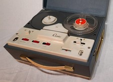 Vintage 'Civic' portable reel to reel tape recorder (1950's)