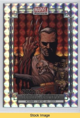2023 Upper Deck Marvel Platinum Iconic Covers Mosaic Wolverine #66 READ 0il7