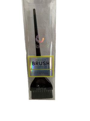 NIP Colortrak Black Wide Firm Bristles Color Brush 2.25''