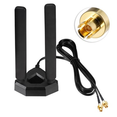 WiFi 7 WiFi 6E Tri-Band 2.4GHz 5GHz 6GHz Magnetic Antenna New Interface for ROG