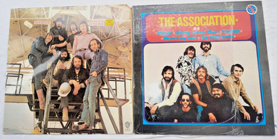 THE ASSOCIATION 2 x VINYL LP ''THE ASSOCIATION'' / ''STOP YOUR MOTOR'' EX CONDITION