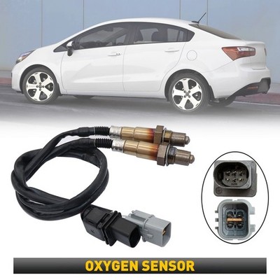 2pcs Up+Downstream Oxygen Sensor For 2012-2014 Kia Rio Kia 2012-2015 Soul 1.6L