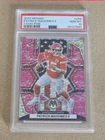 2022 Mosaic Patrick Mahomes II Camo Pink Prizm #256 PSA 10 Gem Mint POP 158