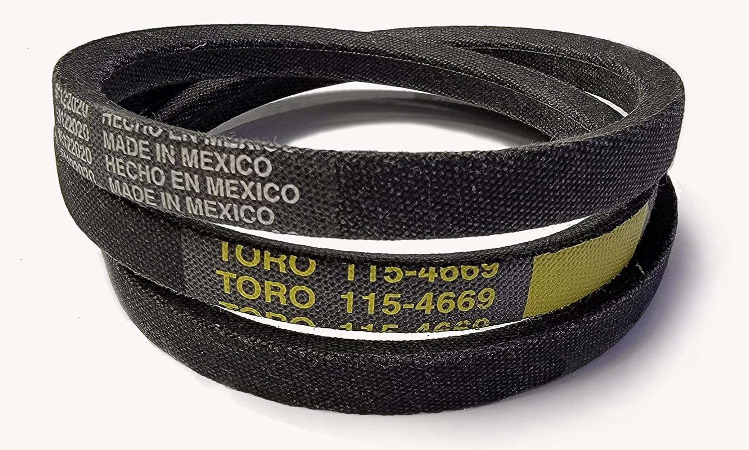 Upgrade your Toro Super Recycler with Genuine OEM 115-4669 Drive V-Belt for RWD 21 and 22 models