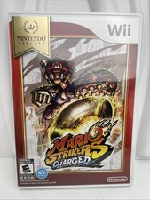 Mario Strikers Charged (Nintendo Wii, 2007) Sealed Toys R Us Sticker
