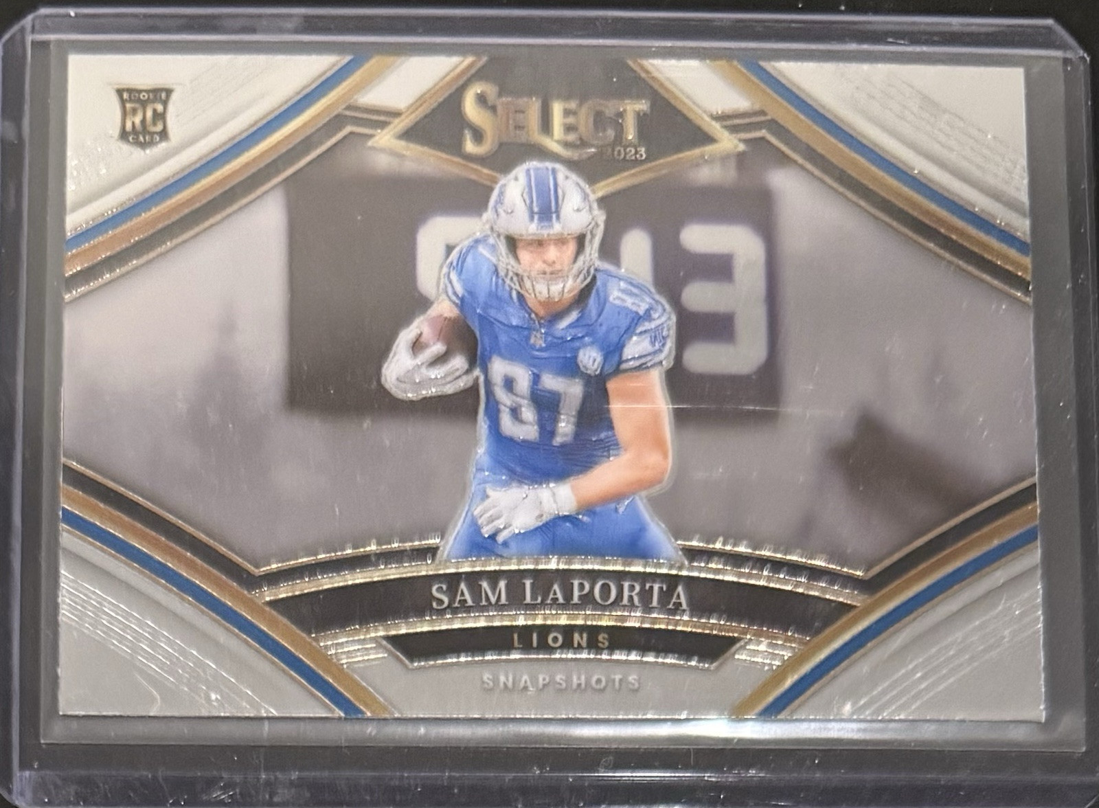 2023 Select Football SAM LaPORTA #SS-SL RC Rookie Snapshots - Detroit Lions
