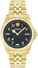 Versace VE9H00624 Anteo gold black Stainless Steel Men's Watch NEW