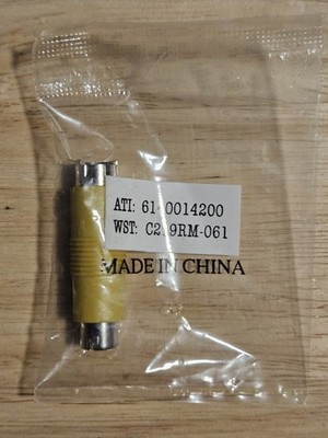 ATI 8-Pin S-VIDEO Male to RCA Female Composite Video Adapter P/N: 6140014200