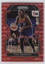 2022 Panini Prizm WNBA W25 Ruby Wave Prizm Tina Charles #159 12v9