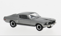 Brekina 19607 Ford Mustang Gt 350 Fastback, Grau, 1968, Modell 1:87 (H0)
