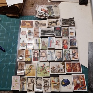 Massive Job Lot Bundle Cigarette Card Part Sets. Ideal Spring Sort Out.