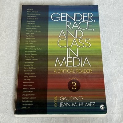 Gender Race and Class in Media 3rd Edition Gail Dines Softcover Critical Reader