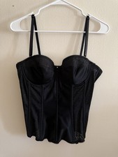 Women's DOMINIQUE Black Lace Bustier Bra