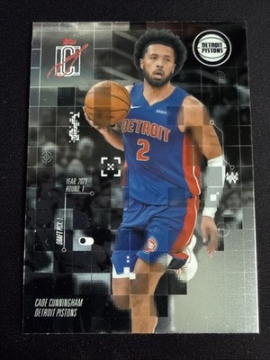 Cade Cunningham Detroit Pistons After Image Insert Topps Signature Class NBA